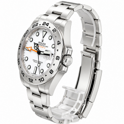 Rolex Explorer II 42MM White Dial 216570 Stainless Steel Watch